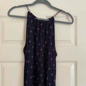 Old Navy Tank Top Navy and Pink design